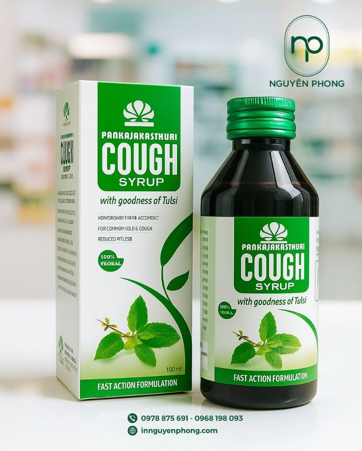 Mẫu hộp đựng siro ấn tượng